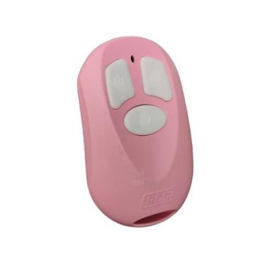 Imagem de KIT 02 CONTROLE REMOTO PORTÃO ROSA 433,92MHz COMMAND RCG