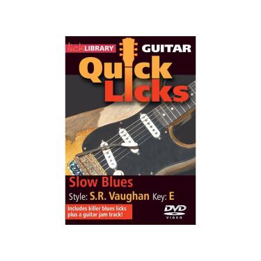 Imagem de Quick Licks - Stevie Ray Vaughan Slow Blues DVD For Guitar