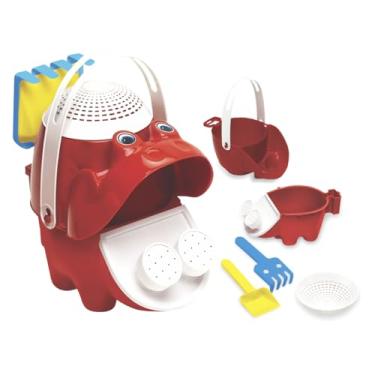 Imagem de Conjunto de Praia para Crianças, 5 Peças, Baldes, Pá, Rastelo, Hipopraia