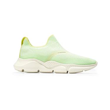 Imagem de Cole Haan Zerogrand Radiant Slip-On Sneaker Paradise Green Knit/Sulphur Spring/White Cap Gray 6 B (M)