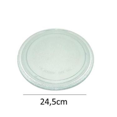 Imagem de Prato Microondas Universal Liso 24,5Cm - Construmarcas
