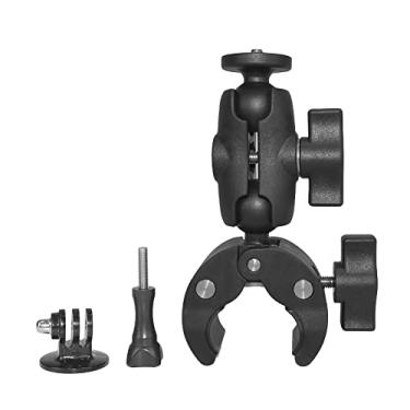 Imagem de Suporte de motocicleta com braçadeira de guidão para Insta360 ACE Pro One X4 X3, X2, X, One R, RS, GO 2, GoPro Hero, acessórios adaptadores de montagem super braçadeira