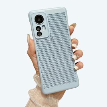 Imagem de Capa de malha respirável ultrafina com dissipação de calor para Xiaomi Mi 12 13 11 Lite para Redmi Note12 11 10 9 Pro K60 Capa dura lisa fosca, C1, para Note 11 Pro 4G