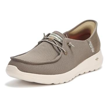 Imagem de Skechers Tênis feminino sem cadarço Go Walk Joy Moc Toe Casual, Oliva, 43