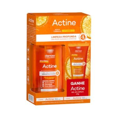 Imagem de Kit Darrow Gel de Limpeza Facial Actine Pele Oleosa e Acneica 140g + 40g