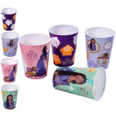 Imagem de Kit 5 Copo Disney Wish P/ Ovos de Pascoa Artesanal - Plasutil