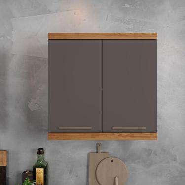 Imagem de Armário Aéreo Gold Master Arte Móveis, Cinamomo/ Grafite