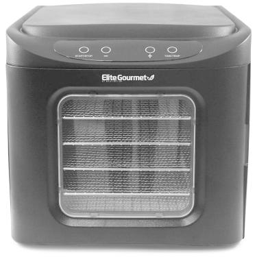 Imagem de Desidratador de Alimentos 6Trays 480W Inox, MAXI MATIC EFD 313B, Preto