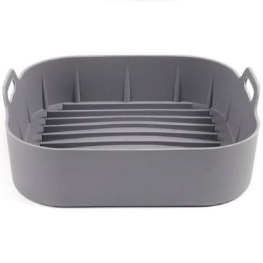 Imagem de Forma de silicone p/fritadeira air fryer quad.16x16cmx5cm - CLINCK