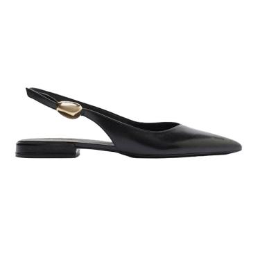 Imagem de Sapatilha Arezzo Slingback Metal Bold