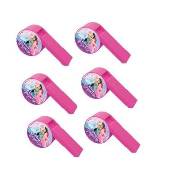 Imagem de Pacote C/6 Apitos Princesas Lembrancinhas Brasilflex