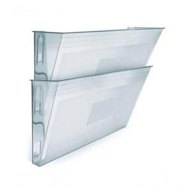 Imagem de Kit Com 2 Expositor Modular Horizontal Acrimet 867 Cristal