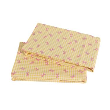 Imagem de Fronhas de cama listradas, tamanho queen, 100% algodão, fronhas para dormir 50 x 76 cm, envelope fechado