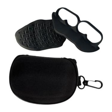 Imagem de Dynwave 1 par de levantamento de peso de peso proteções manuais para homens mulheres luvas de ginástica flexíveis Ginástica Greias para a Calistenia, Preto