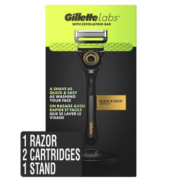 Imagem de Razor Gillette Labs com kit de barbear esfoliante para homens