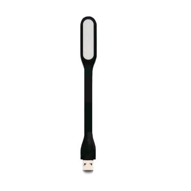 Imagem de Luminárias Coloridas Luz Led Usb Notebook Flexível Leitura fita- cor preta