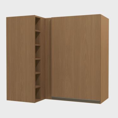 Imagem de Aéreo de Canto Reto 1 Porta de Madeira 98cm de Largura