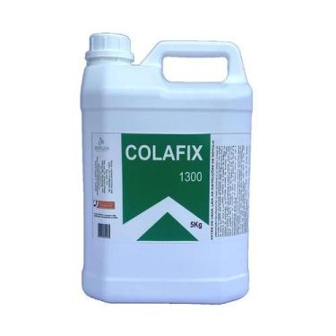 Imagem de Cola de PVA Amarela Extra Forte Colafix 1300 Madeira 5Kg - Borlen