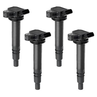 Imagem de GRIZZLY AUTO Pacote De Bobinas Ignição Uf314 Substituição Para Toyota Corolla 2005-2006 Matrix 2003-2006 Pontiac Vibe 2003 2004 2005 1.8L L4 Conjunto 4