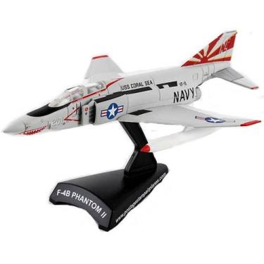 Imagem de Avião F-4B Phantom II VF-111 Sundowners Daron  1/155, Cinza