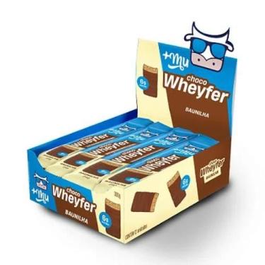 Imagem de Choco Wheyfer Sabor Baunilha CX/12 Unidades Mais Mu