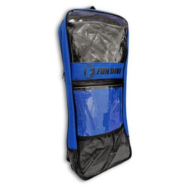 Imagem de Mochila De Tela Drenante Para Mergulho Pesca Camping Trilhas - FUN DIV