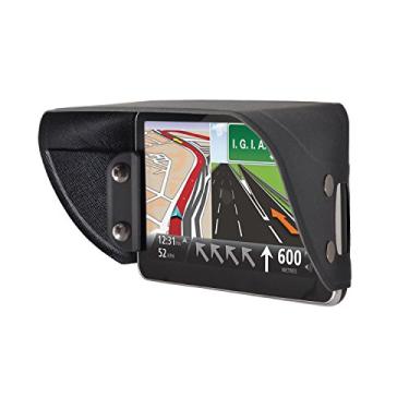 Imagem de Protetor solar e viseira de brilho GPS universal para navegador de carro TFY GPS Navigator Sunshade, 7 polegadas