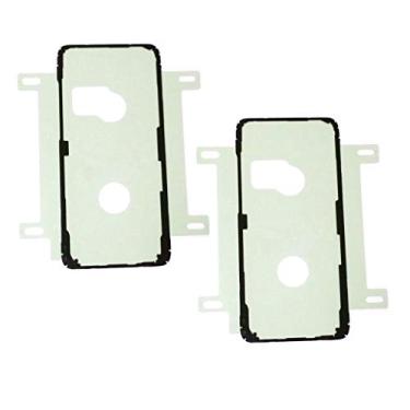 Imagem de PHONSUN Adesivo de tampa de porta de bateria pré-cortada/fita dupla face/cola para Samsung Galaxy S20 Ultra G988 (pacote com 2)