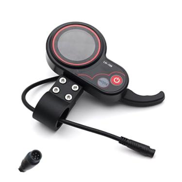 Imagem de Wokyo Acelerador LCD de scooter elétrico LH-100 com controle de polegar, instrumento de comunicação de 6 pinos, acelerador de polegar de scooter elétrico com painel de controle manual do velocímetro 2