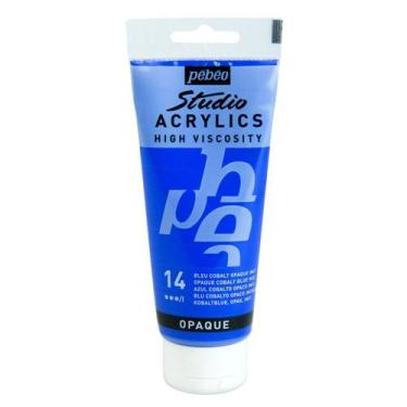Imagem de Tinta Acrílica Pébéo 100ml 14 Cobalt Blue Hue