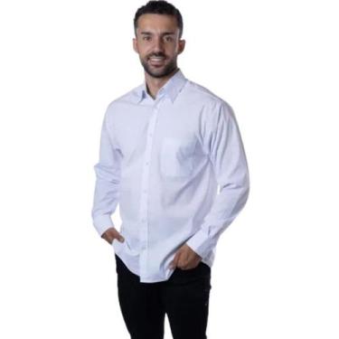 Imagem de Camisa Cannes Manga Longa Branco - Fardas Uniformes,  EX