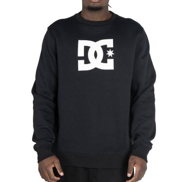 Imagem de Moletom DC Shoes Careca DC Star WT25 Masculina Preto