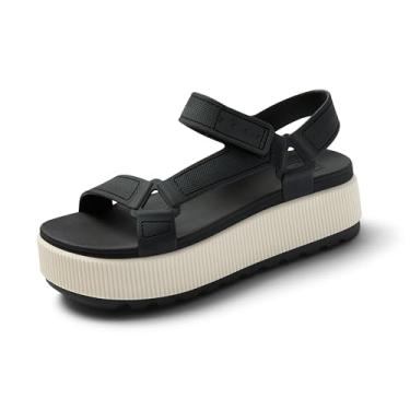 Imagem de Reef Sandálias femininas Water Rem Higher Platforms-Sandals, Preto, vintage, 38
