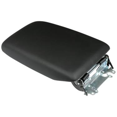 Imagem de Osompar Conjunto de apoio de braço da tampa do console central preto compatível com Toyota Highlander 2008-2013 substitui 58905-0E040-C0 tampa da caixa de descanso de braço tampa do console central