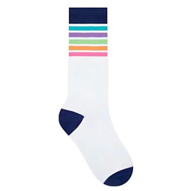 Imagem de Meia Feminina Cano Longo Street Colorida 34 a 39 Selene