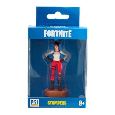 Imagem de Carimbos Fortnite Blister 1Pçs Saqueadora