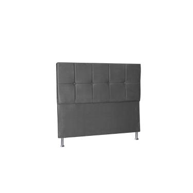 Imagem de Cabeceira Lisboa 1,95 Cm Cama Box King Size Suede Cinza