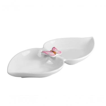Imagem de Petisqueira Porcelana Borboletas 22Cm