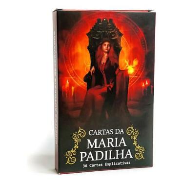 Imagem de Tarô Maria Padilha Cartas De Baralho 36 Cartas E Manual - Casa da Ciga