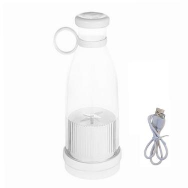 Imagem de Garrafa Mixer Misturador Mini Liquidificador Potente Suco Batida Shake Smoothie Usb Portatil