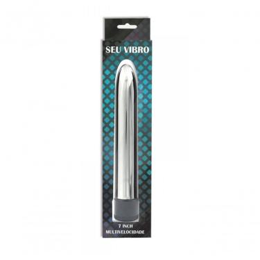 Imagem de Seu Vibro - Vibrador Personal Cromado 17 Cm Prata - Seu Vibro You Vibe - Prata