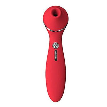 Imagem de Vibrador E Sugador De Clitóris 10 Vibrações Elizabeth - Kistoy - Vermelho