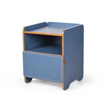 Imagem de Mesa De Cabeceira 1 Gaveta Cindy Azul