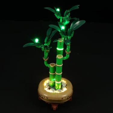 Imagem de MENZAVA LED Light Set Compatible with Lego 10344 Lucky Bamboo Botanical Collection Building Blocks Model - Model Set NOT Included