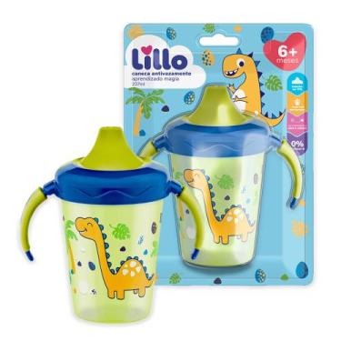 Imagem de Copo De Treinamento Antivazamento Magia 207ml Lillo, AZUL