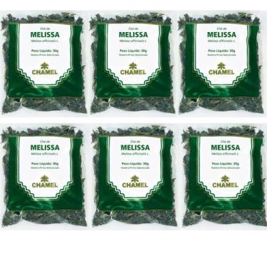 Imagem de Chá Melissa Kit 6 Pacotes Natural Chamel
