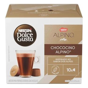 Imagem de Cápsulas Dolce Gusto Chococino Alpino 10Und - Dolce Gusto Nescafé