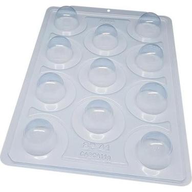 Imagem de 3 Forma para Trufas 3 em 1 com Silicone 45g - AAZ