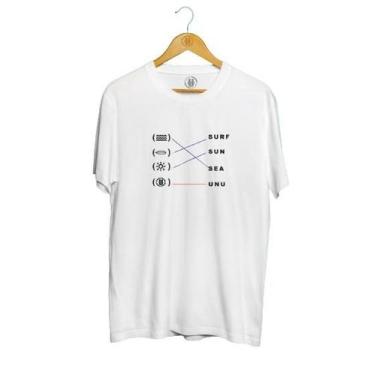 Imagem de Camiseta Masculina UNU SUN em malha 100% algodão manga curta, G