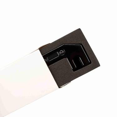 Imagem de Prática de violoncelo Silenciador de metal mudo de alta qualidade Durável Reduzindo acessório para a noite praticando preto prata 7 x 3,47 x 2cm 113g (Preto)